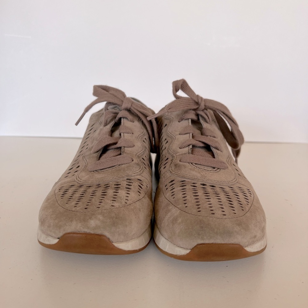 Dansko Women's Charlie Perforated Leather Sneaker Walnut Suede, Size 8 / 39 - Picture 6 of 12